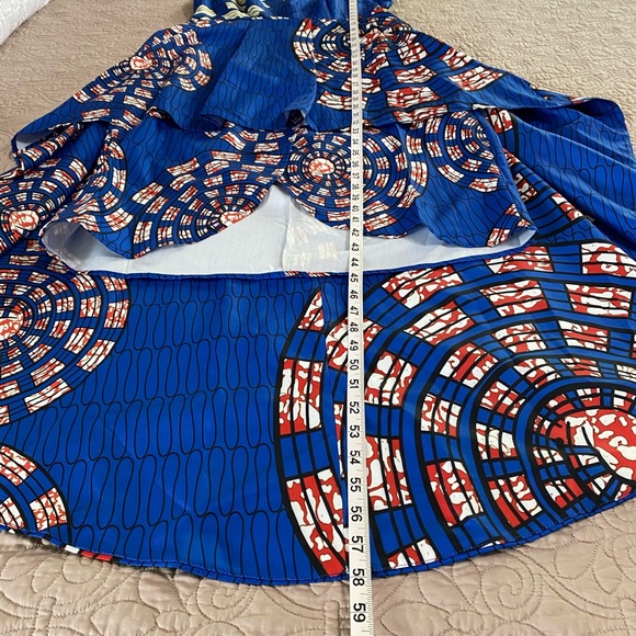 NWOT Inorin High Low Dashiki Sleeveless Dress - Picture 6 of 9